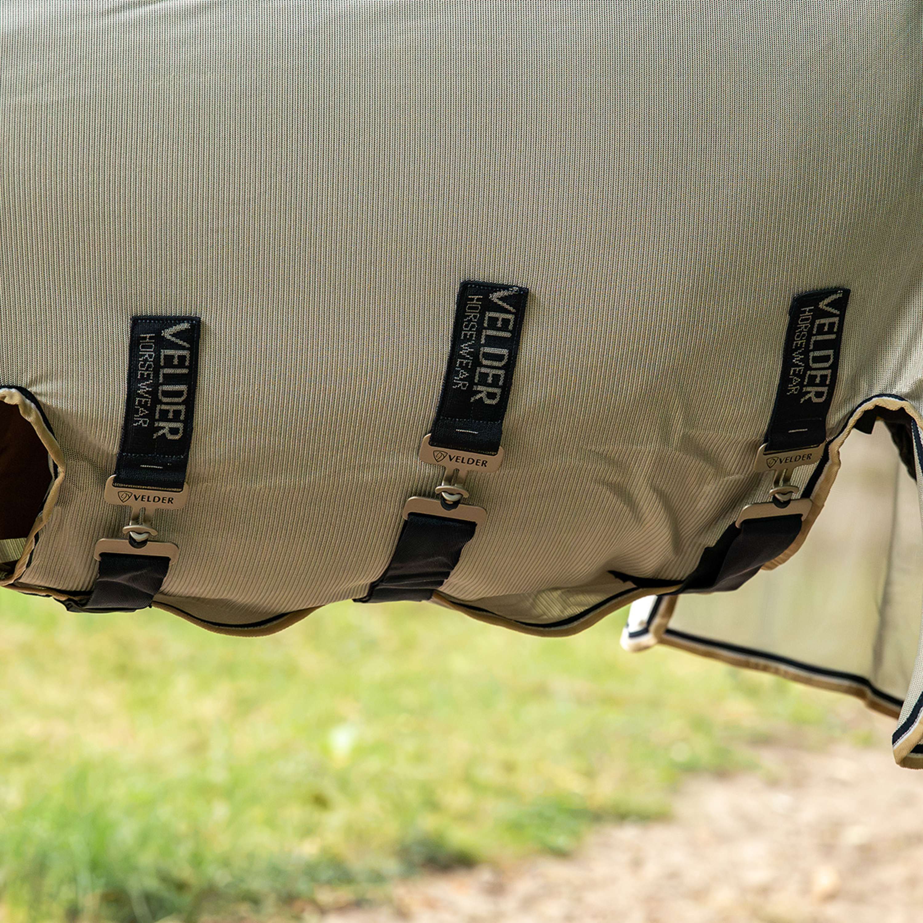 Velder Horsewear Premium Fly Rug Waterproof-Top Navy/Pearl Silver