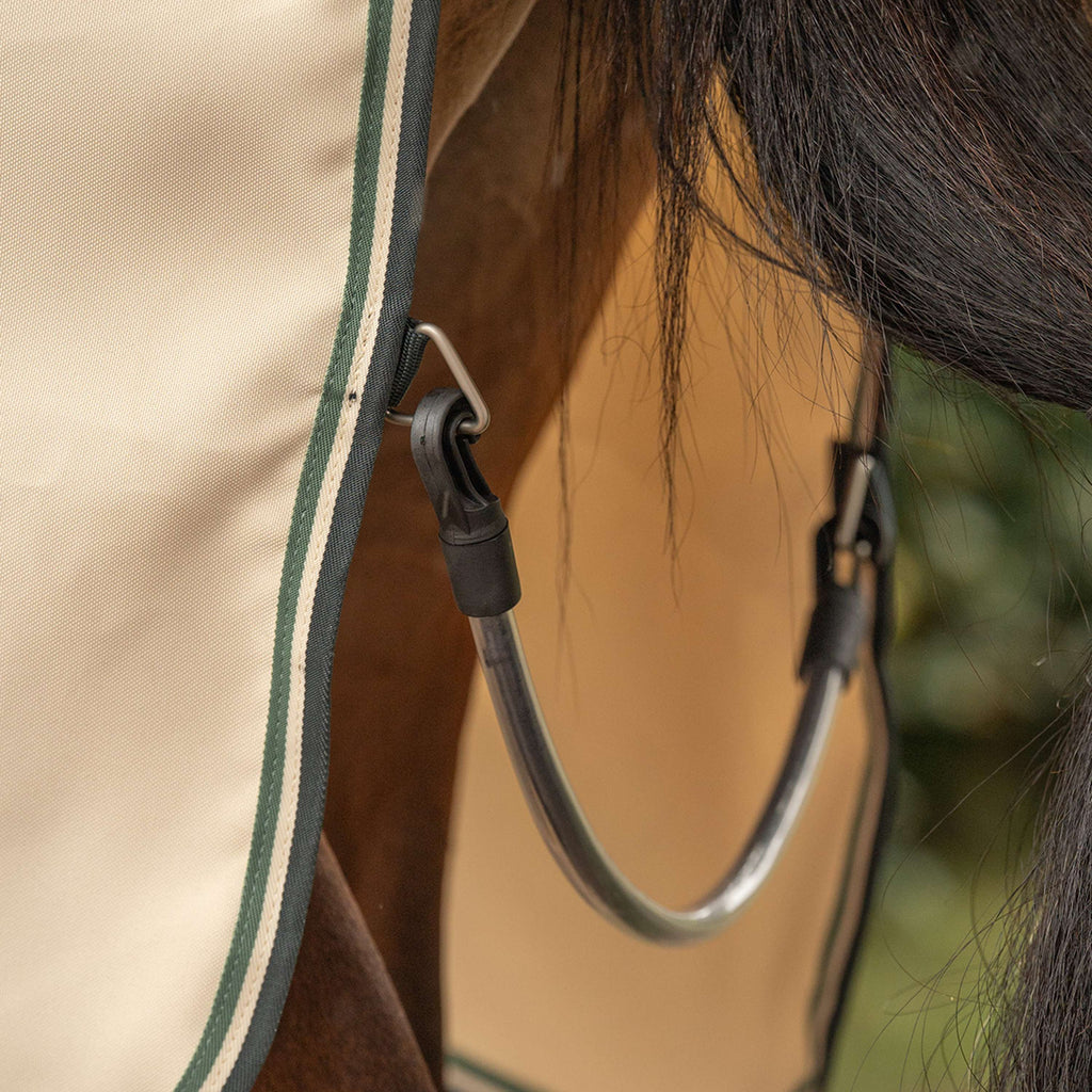 Velder Horsewear Premium Pony Sweet Itch Hoody Dune/Heather Green