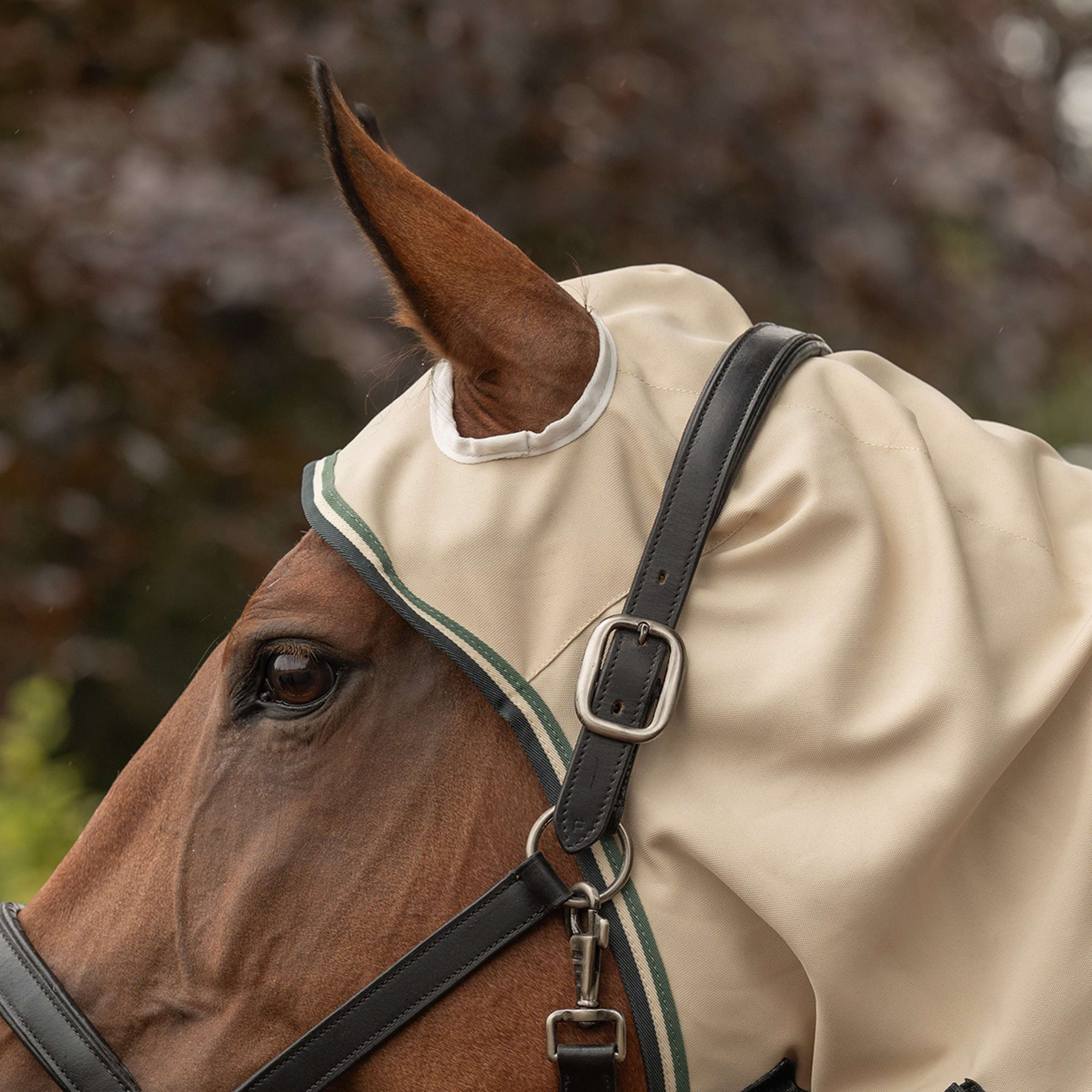 Velder Horsewear Premium Sweet Itch Hoody Dune/Heather Green