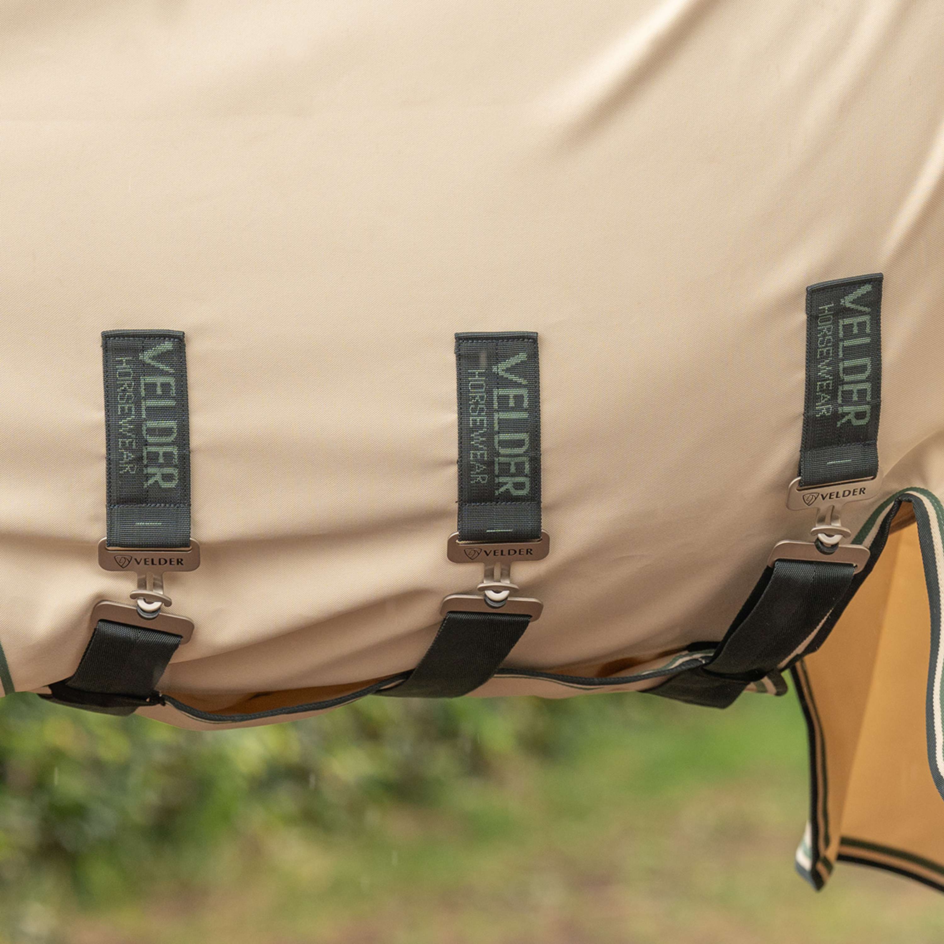 Velder Horsewear Premium Sweet Itch Hoody Dune/Heather Green