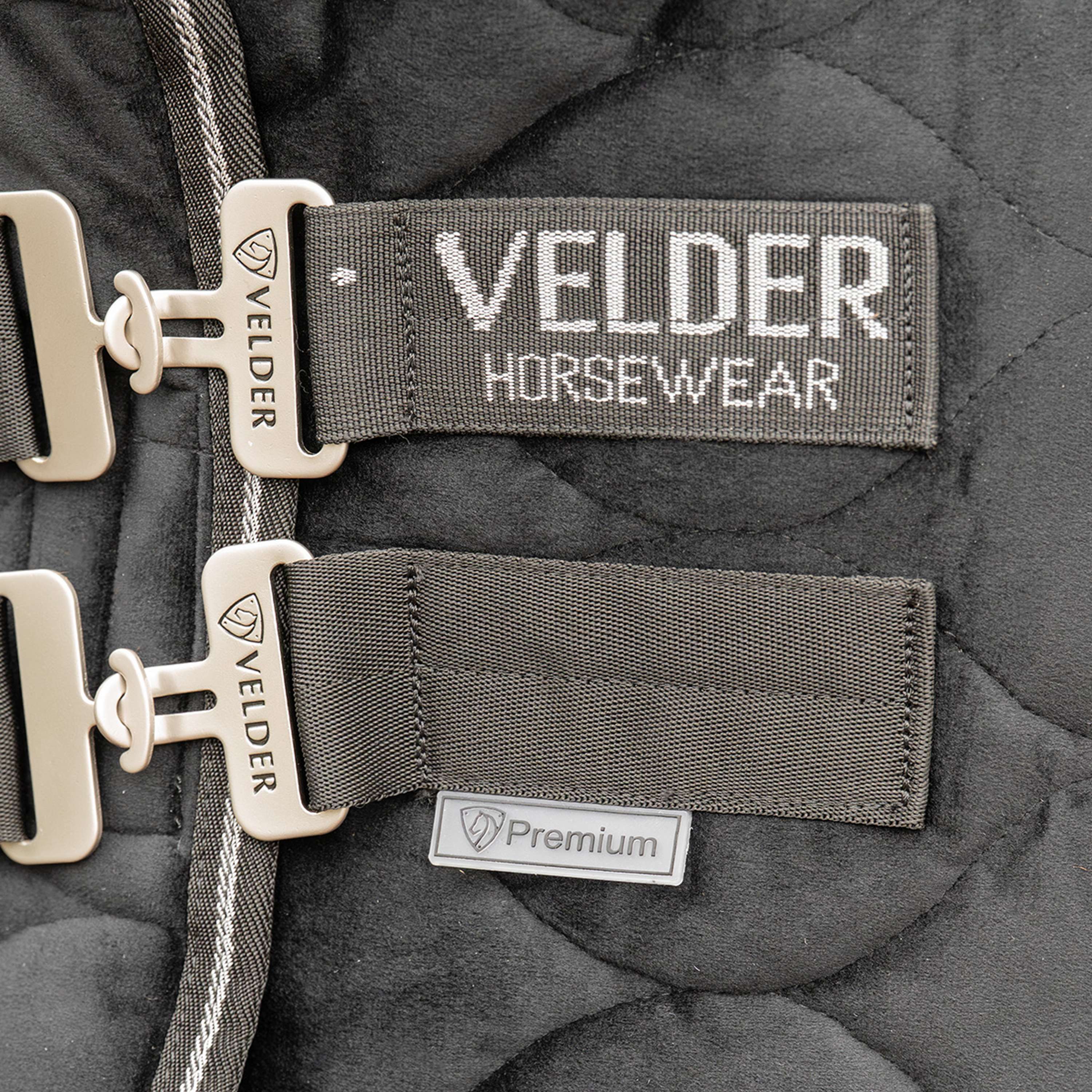 Velder Horsewear Premium Show Rug Satin Glow Black Night