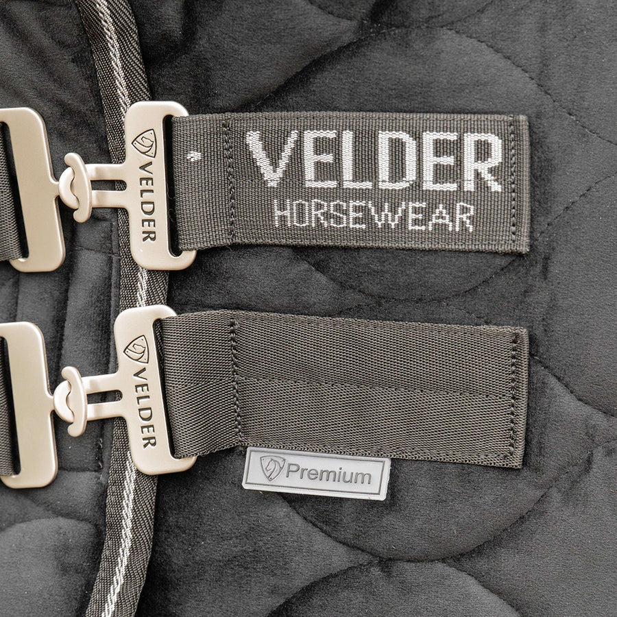 Velder Horsewear Premium Show Rug Satin Glow Black Night