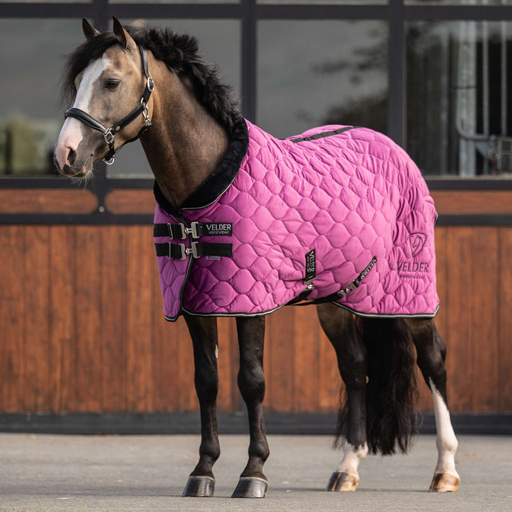 Velder Horsewear Premium Pony Show Rug Satin Glow Dutch Raspberry