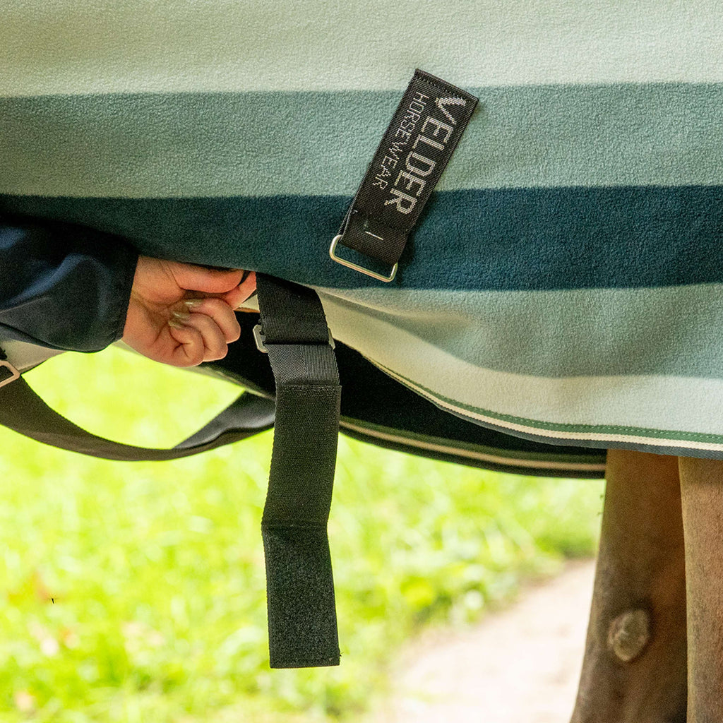 Velder Horsewear Stripe Cooler Rug Striped Night Forest