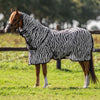 Velder Horsewear Essentials Pony Fly Rug & Neck Zebra Black/White