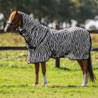 Velder Horsewear Essentials Pony Fly Rug & Neck Zebra Black/White