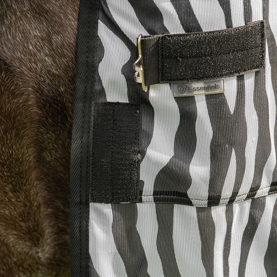 Velder Horsewear Fly Rug & Neck Zebra Black/White