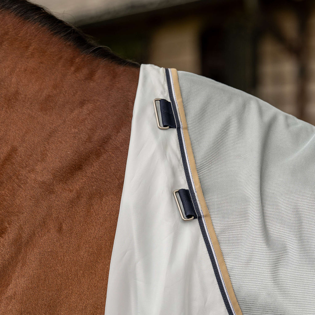 Velder Horsewear Premium Pony Fly Rug Pearl Grey