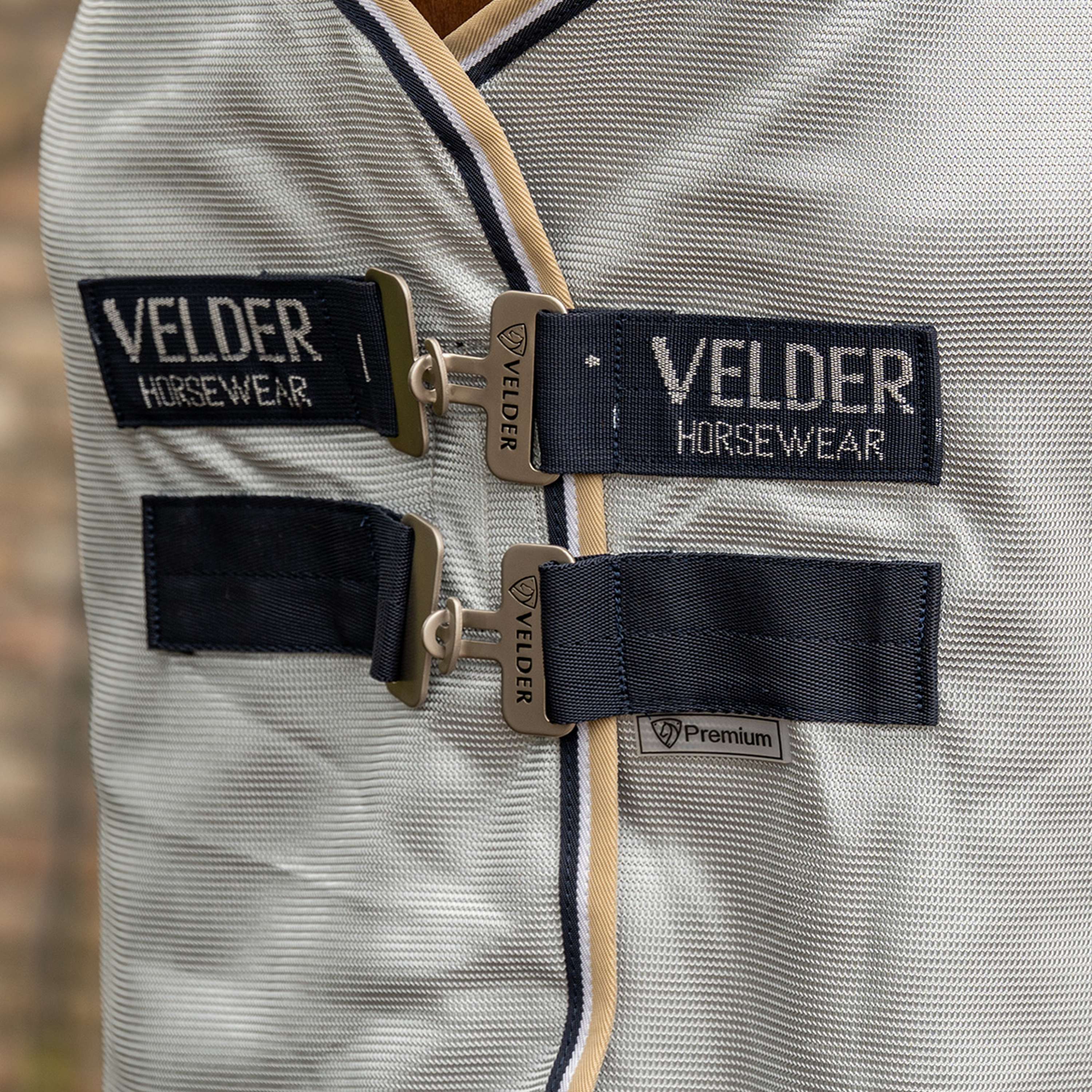 Velder Horsewear Premium Fly Rug Pearl Grey