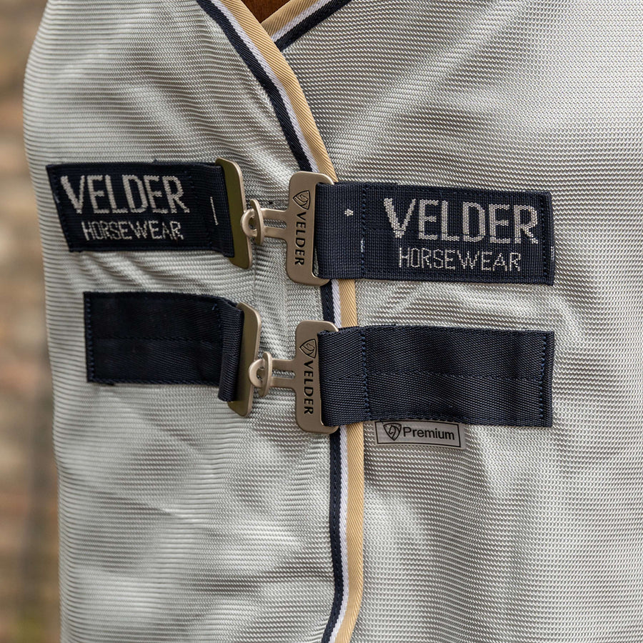 Velder Horsewear Premium Fly Rug Pearl Grey