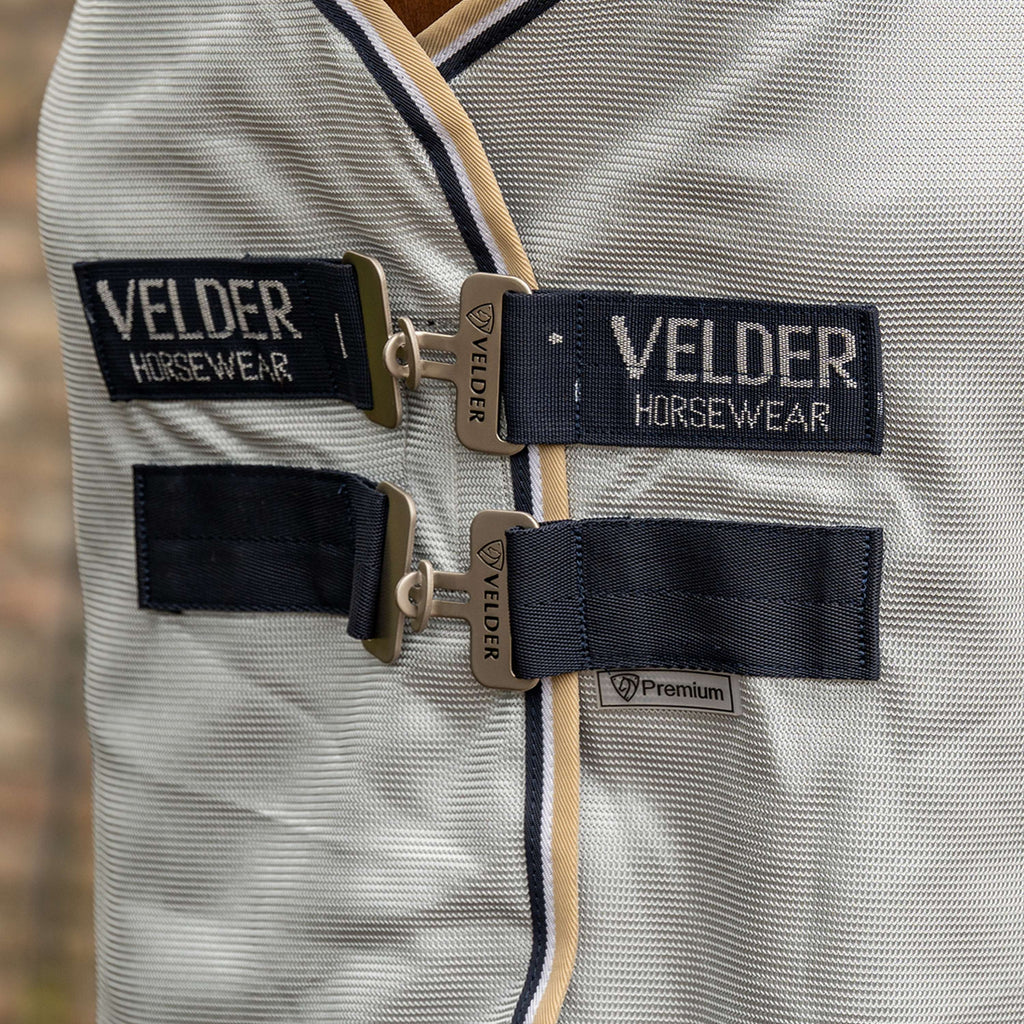 Velder Horsewear Premium Fly Rug Pearl Grey
