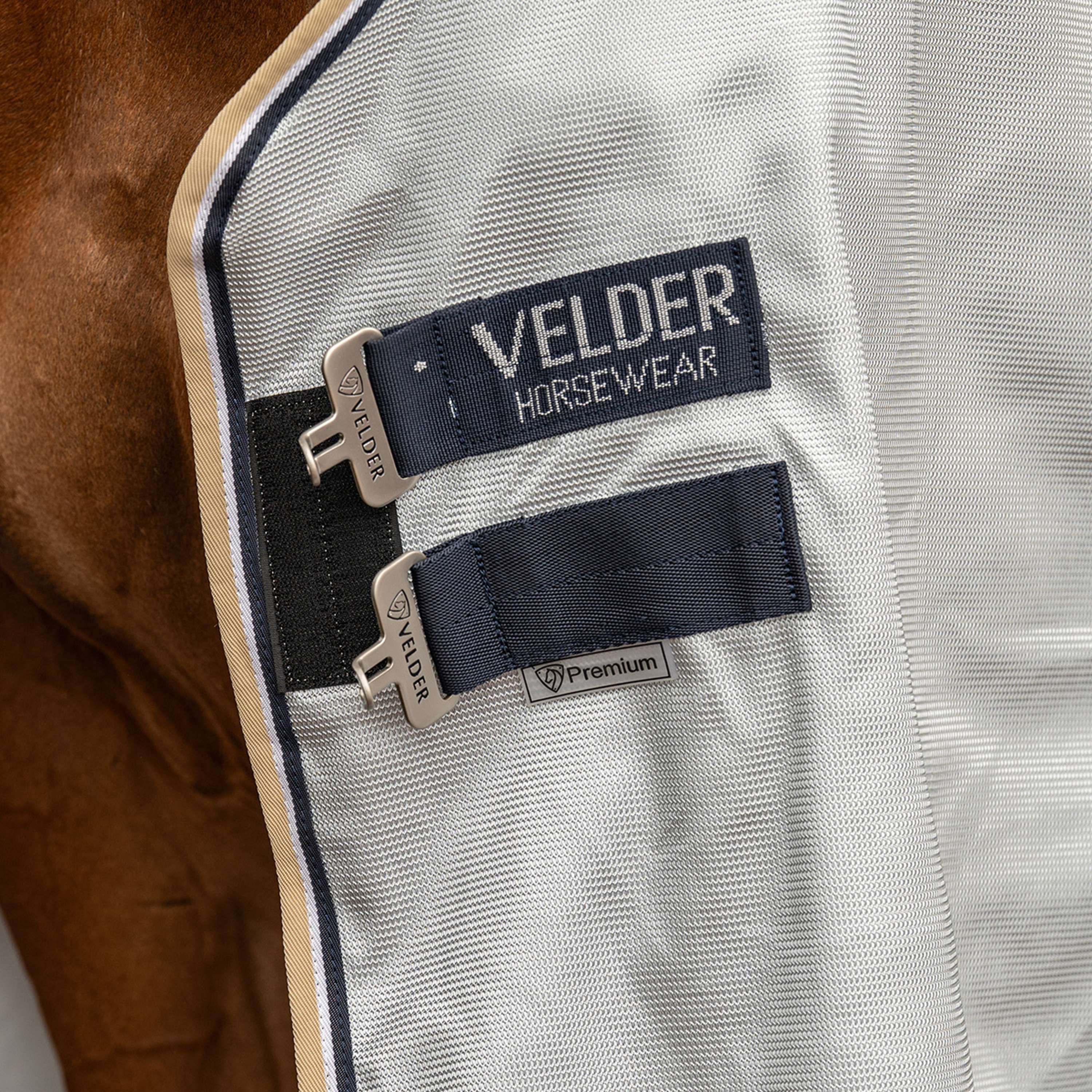 Velder Horsewear Premium Fly Rug Pearl Grey