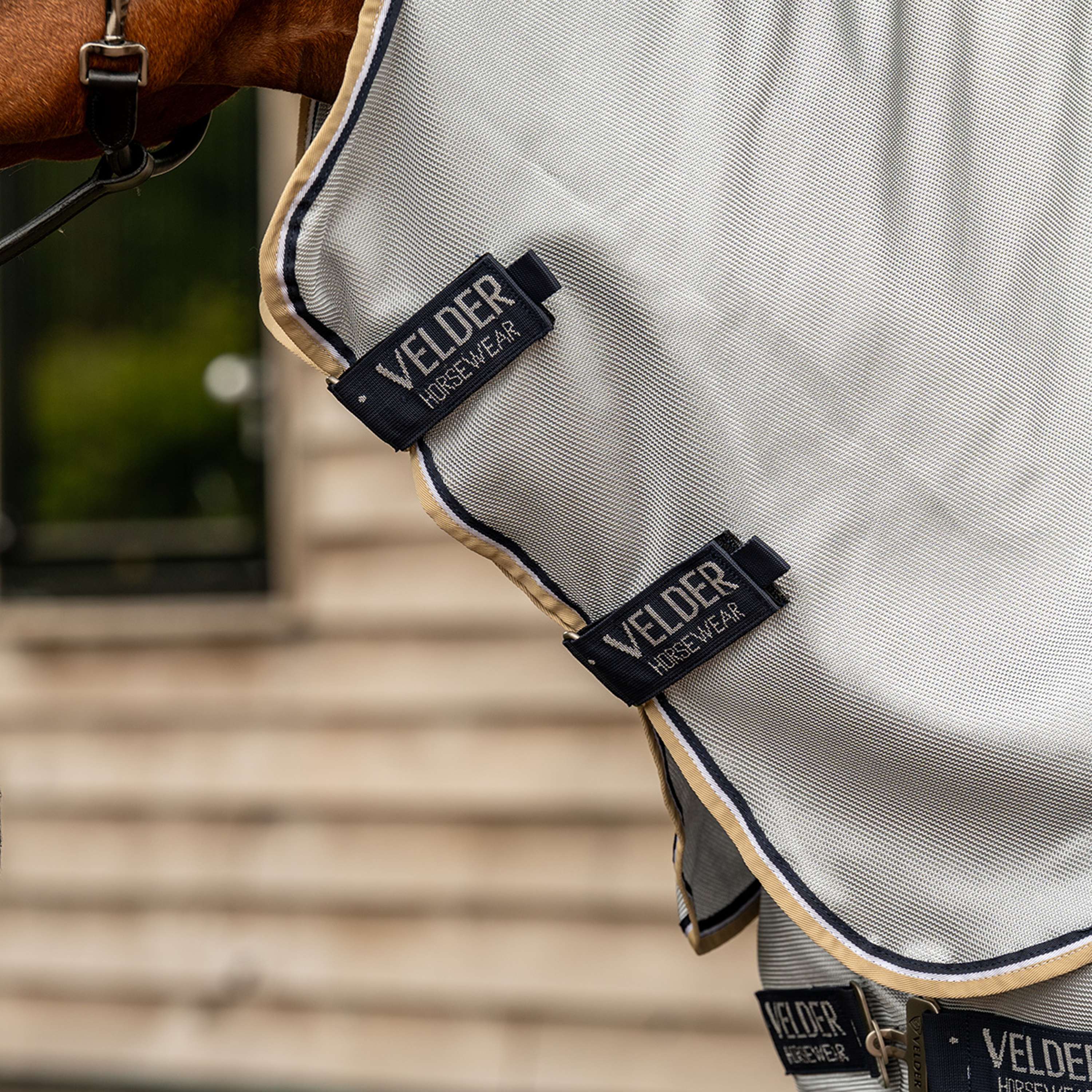 Velder Horsewear Premium Fly Rug Pearl Grey