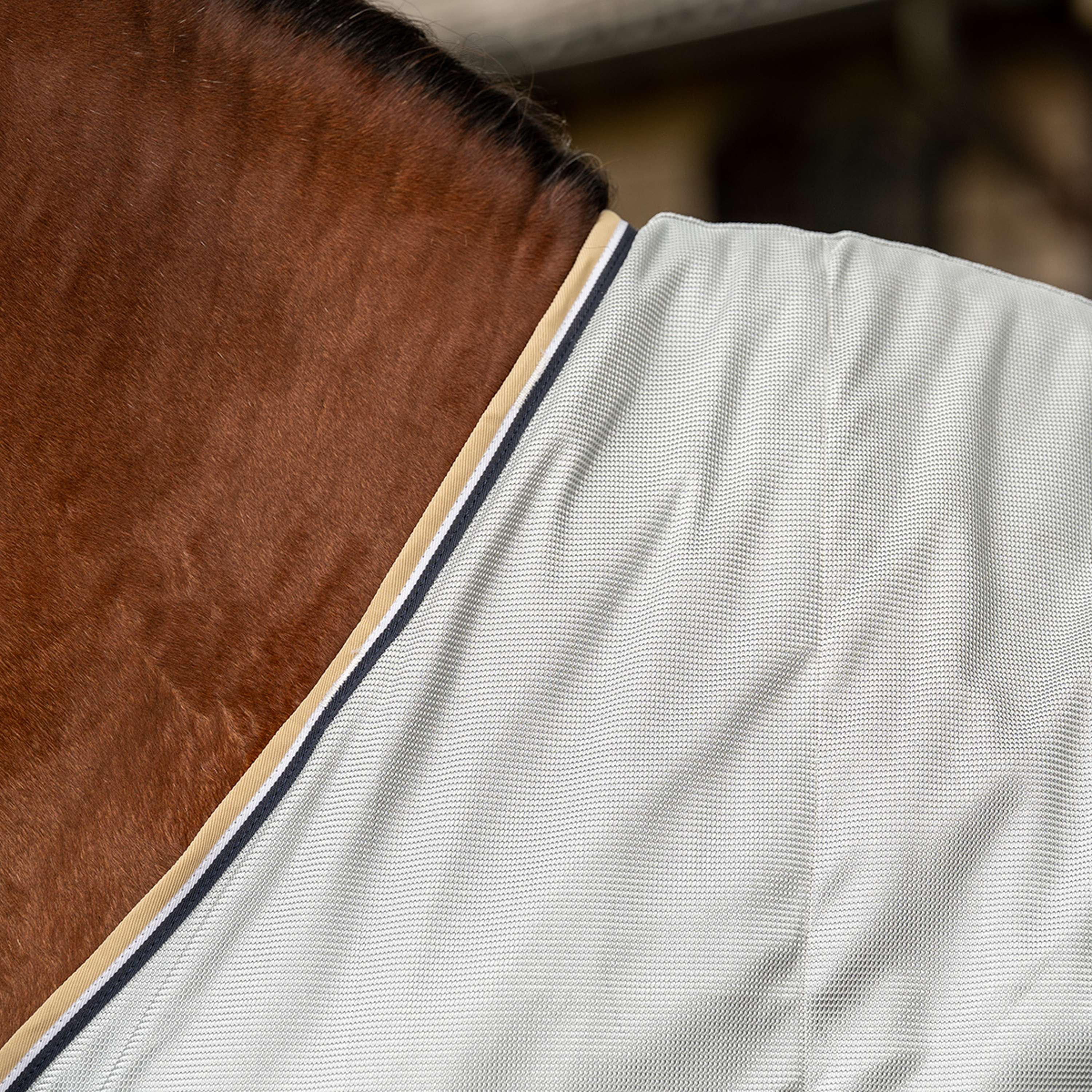 Velder Horsewear Premium Fly Rug Pearl Grey