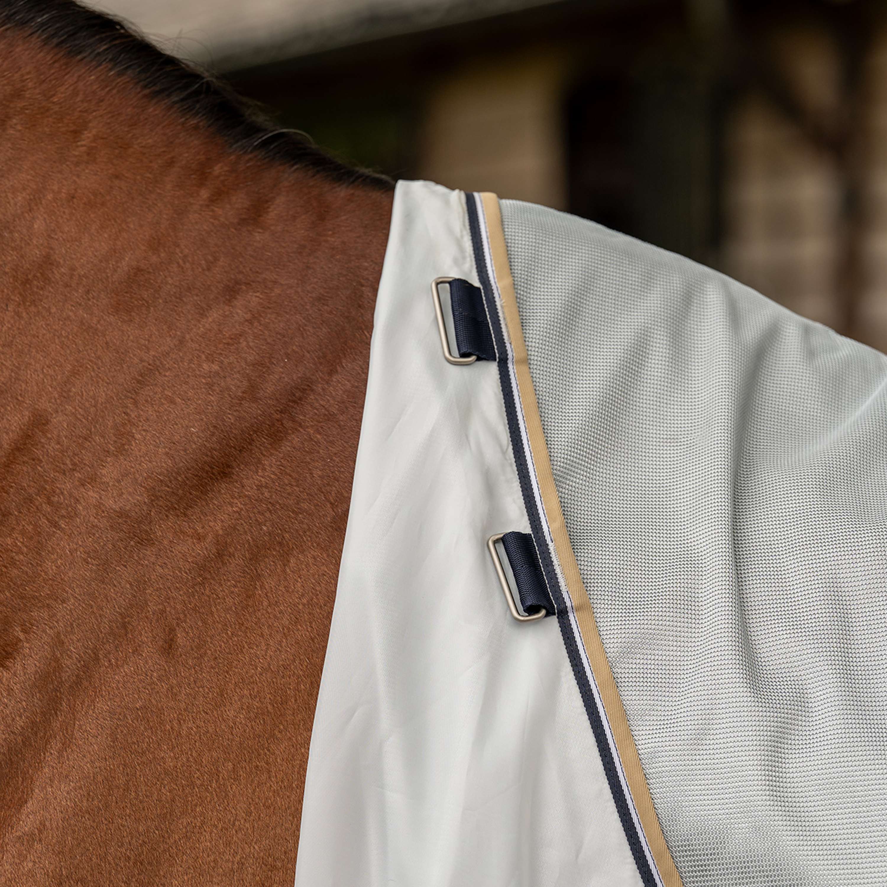 Velder Horsewear Premium Fly Rug Pearl Grey