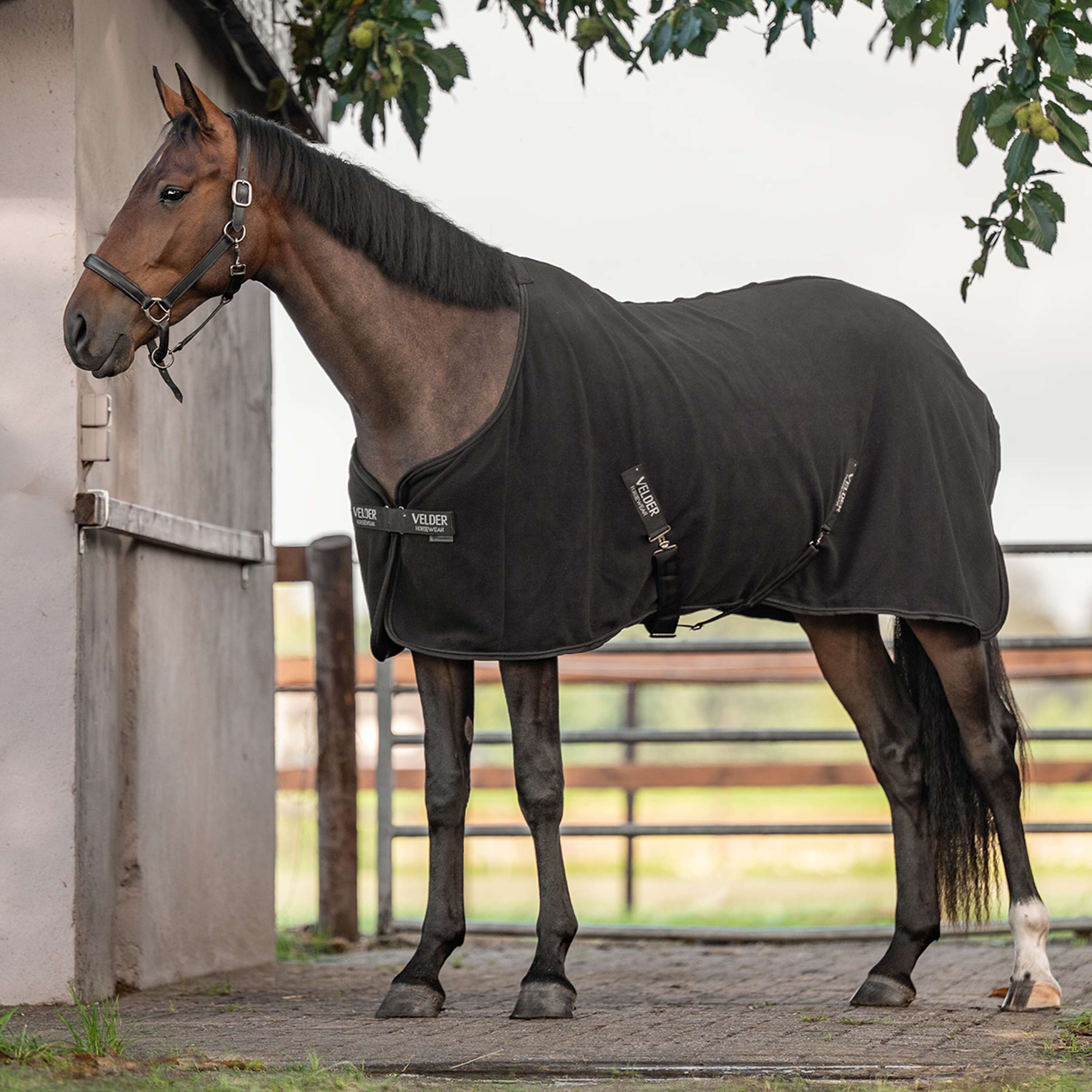 Velder Horsewear Essentials Fleece Rug Comfy Black