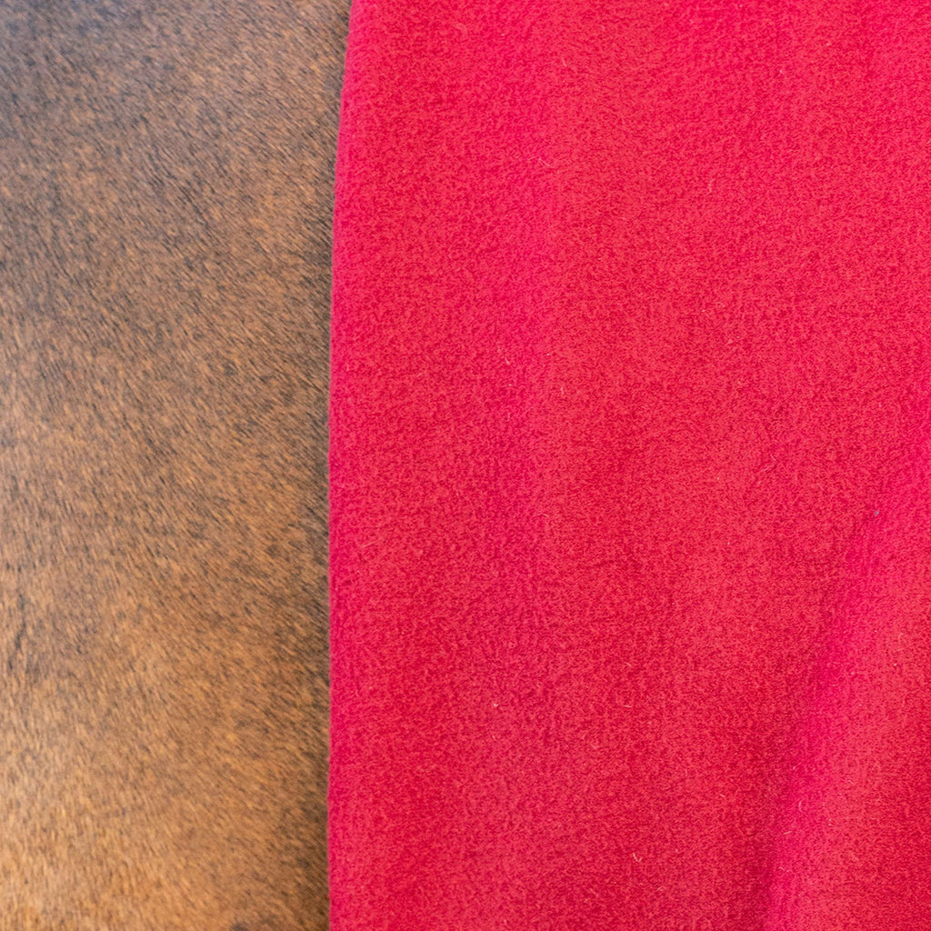 Velder Horsewear Essentials Fleece Rug Comfy Bordeaux
