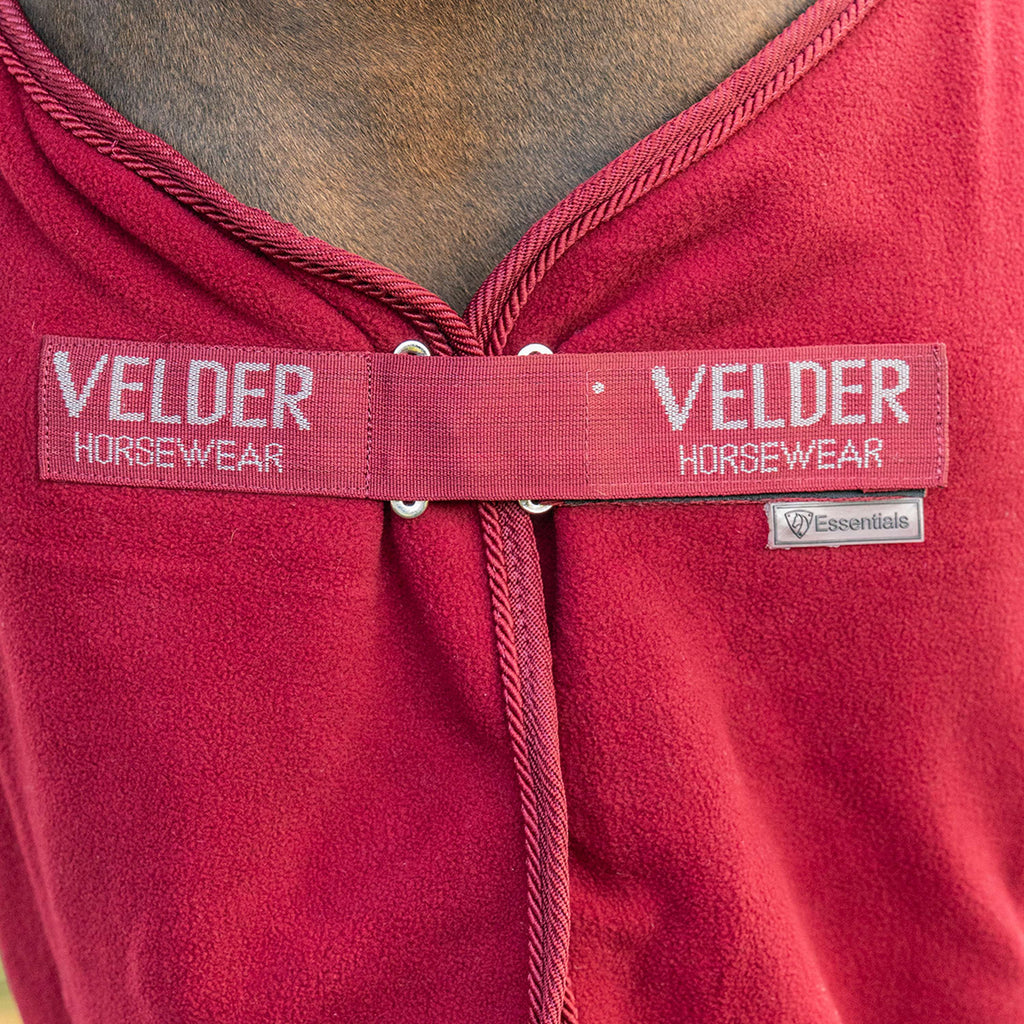Velder Horsewear Essentials Fleece Rug Comfy Bordeaux