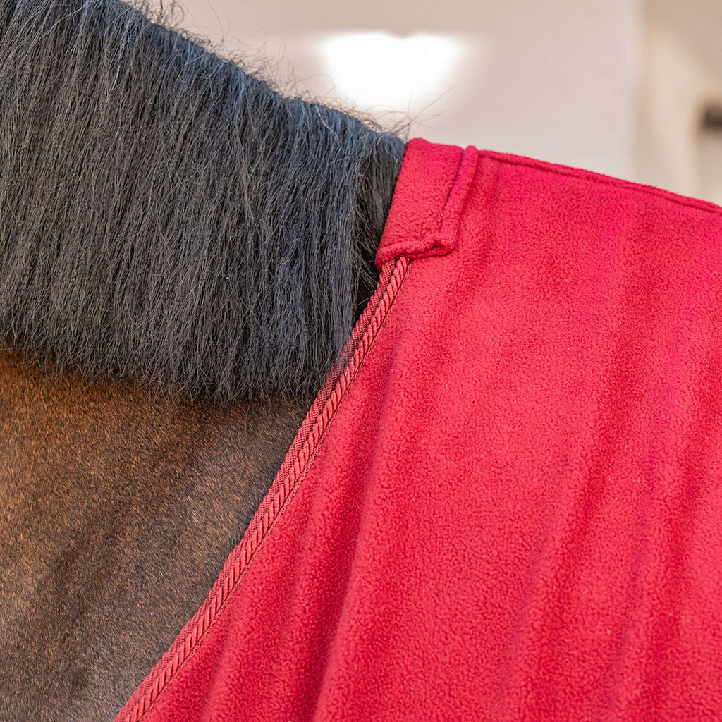 Velder Horsewear Essentials Fleece Rug Comfy Bordeaux