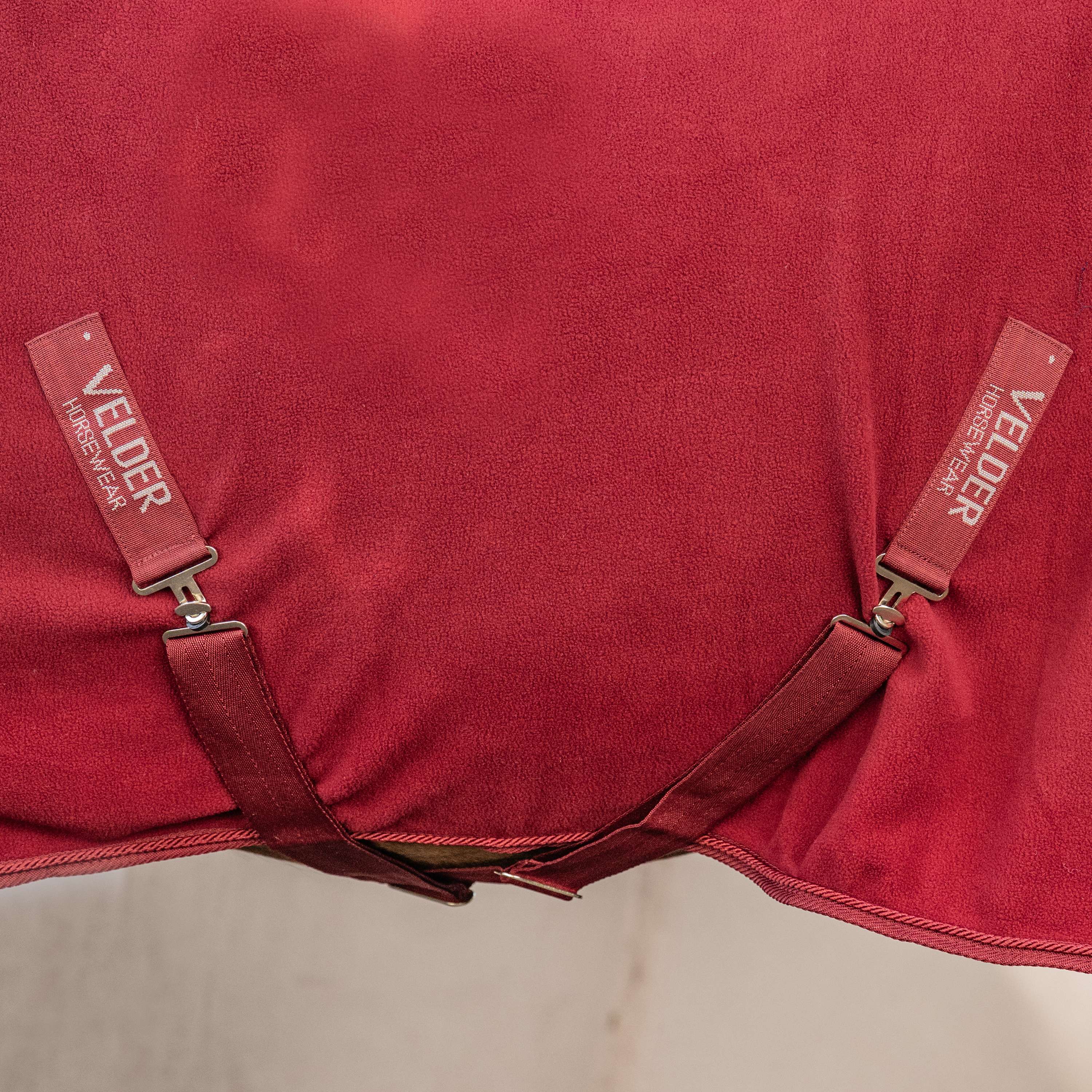Velder Horsewear Essentials Fleece Rug Comfy Bordeaux