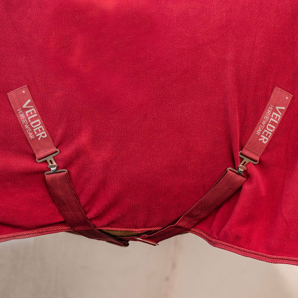 Velder Horsewear Essentials Fleece Rug Comfy Bordeaux