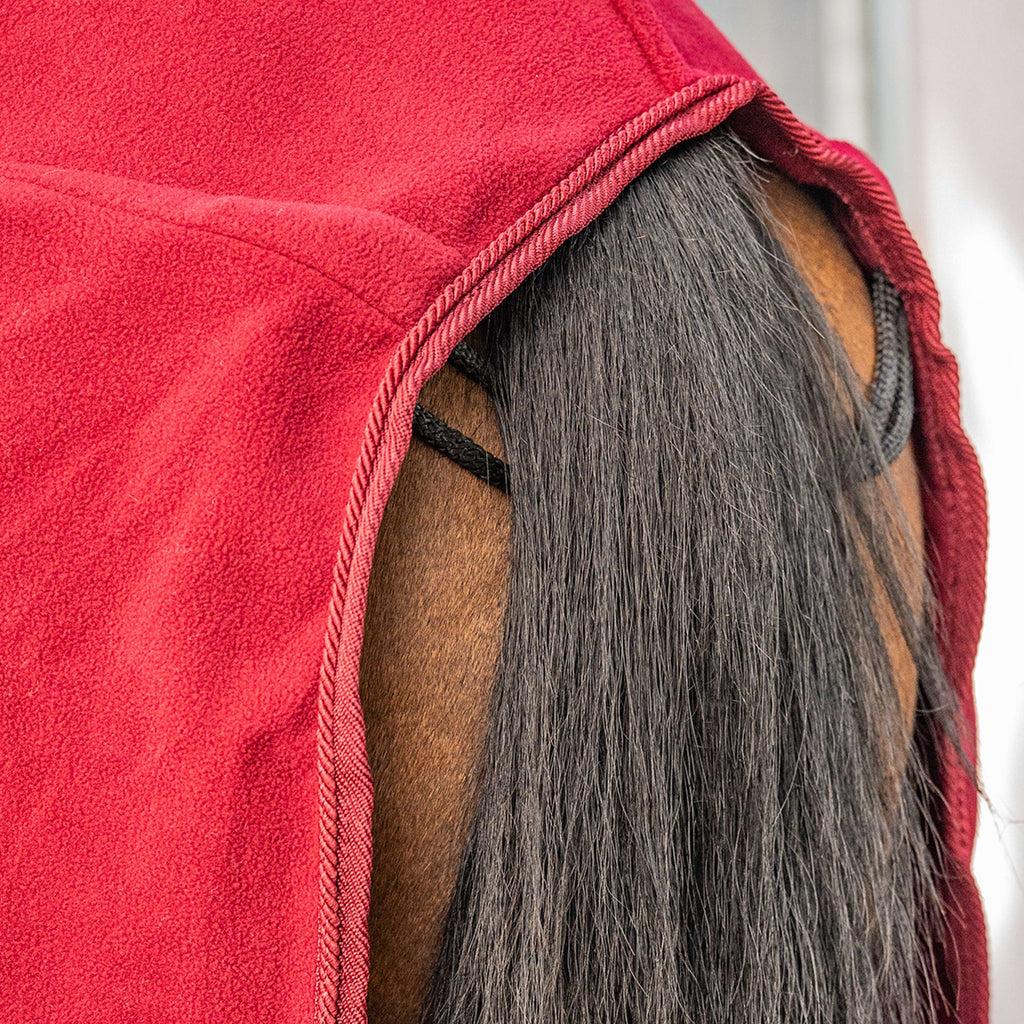 Velder Horsewear Essentials Fleece Rug Comfy Bordeaux