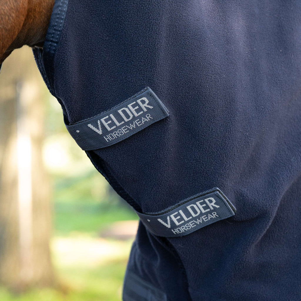Velder Horsewear Essentials Fleece Rug Comfy with a Hood Navy