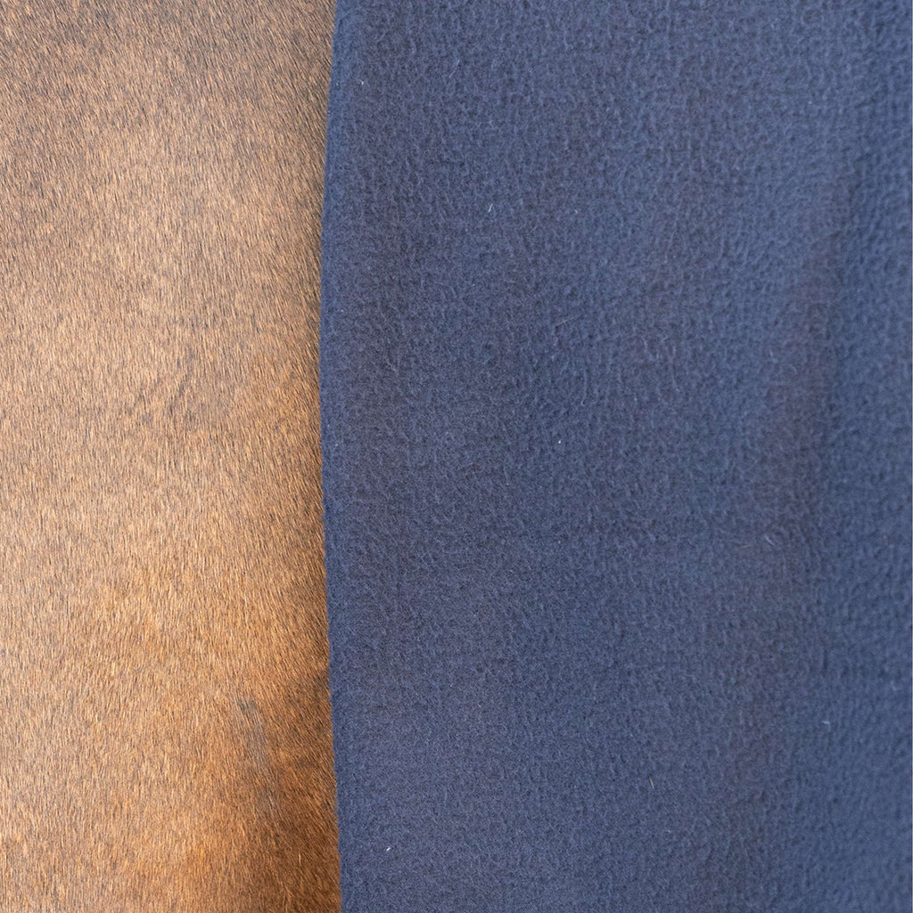 Velder Horsewear Essentials Fleece Rug Comfy with a Hood Navy