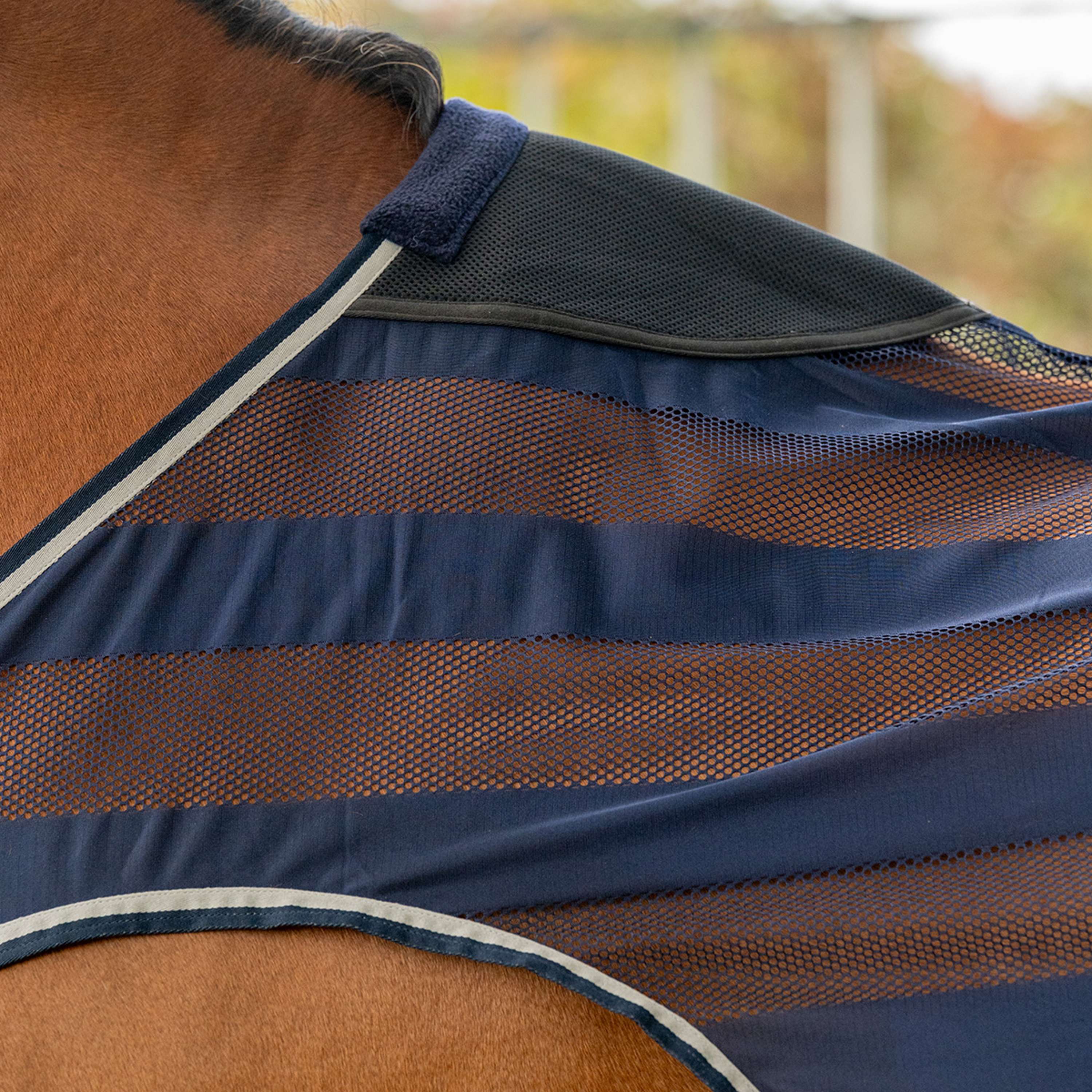 Velder Horsewear Essentials Step Mill Rug Navy