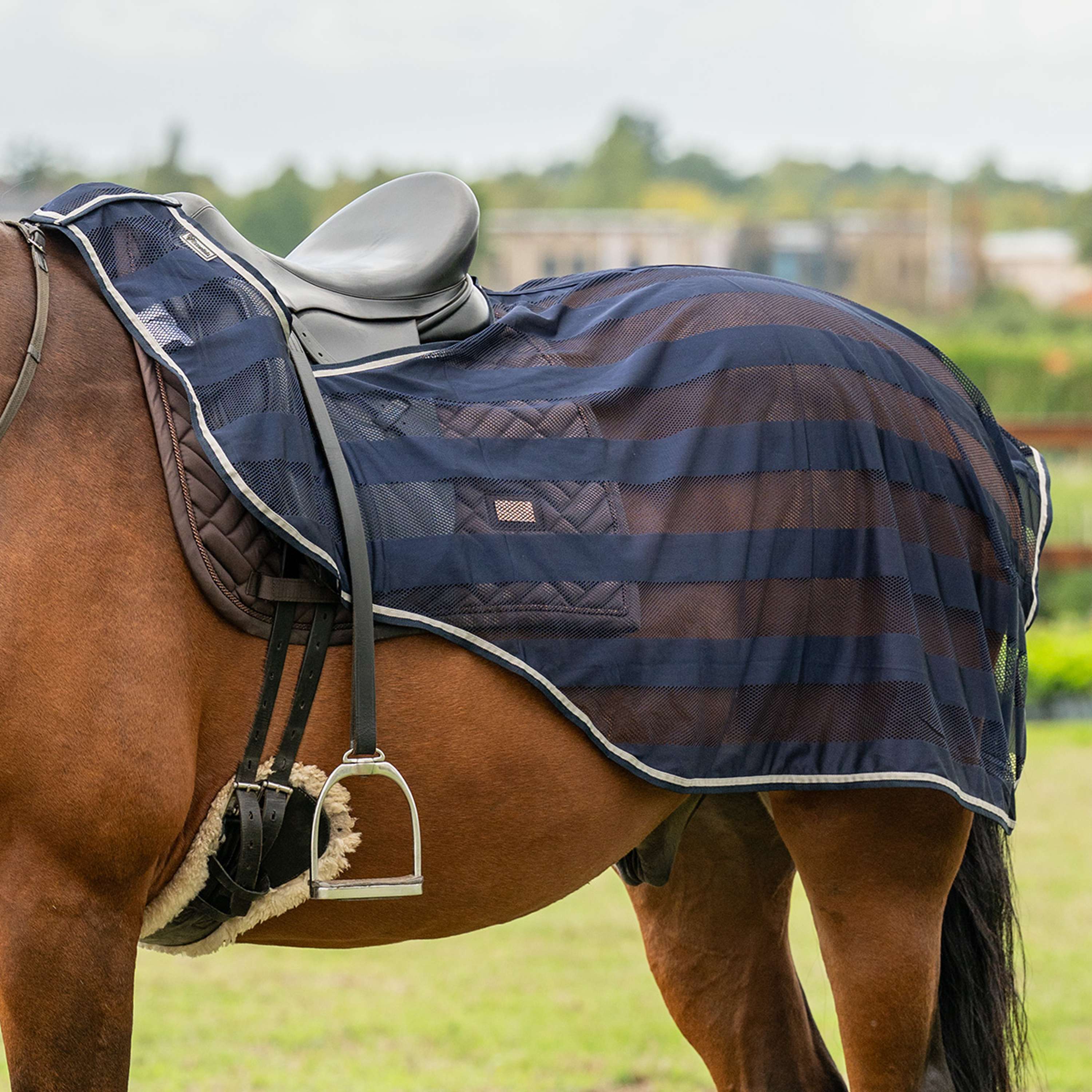 Velder Horsewear Essentials Exercise Rug Navy