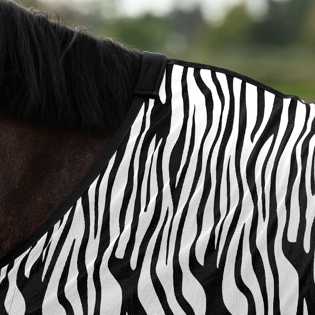 Velder Horsewear Essentials Fly Rug Zebra Black/White