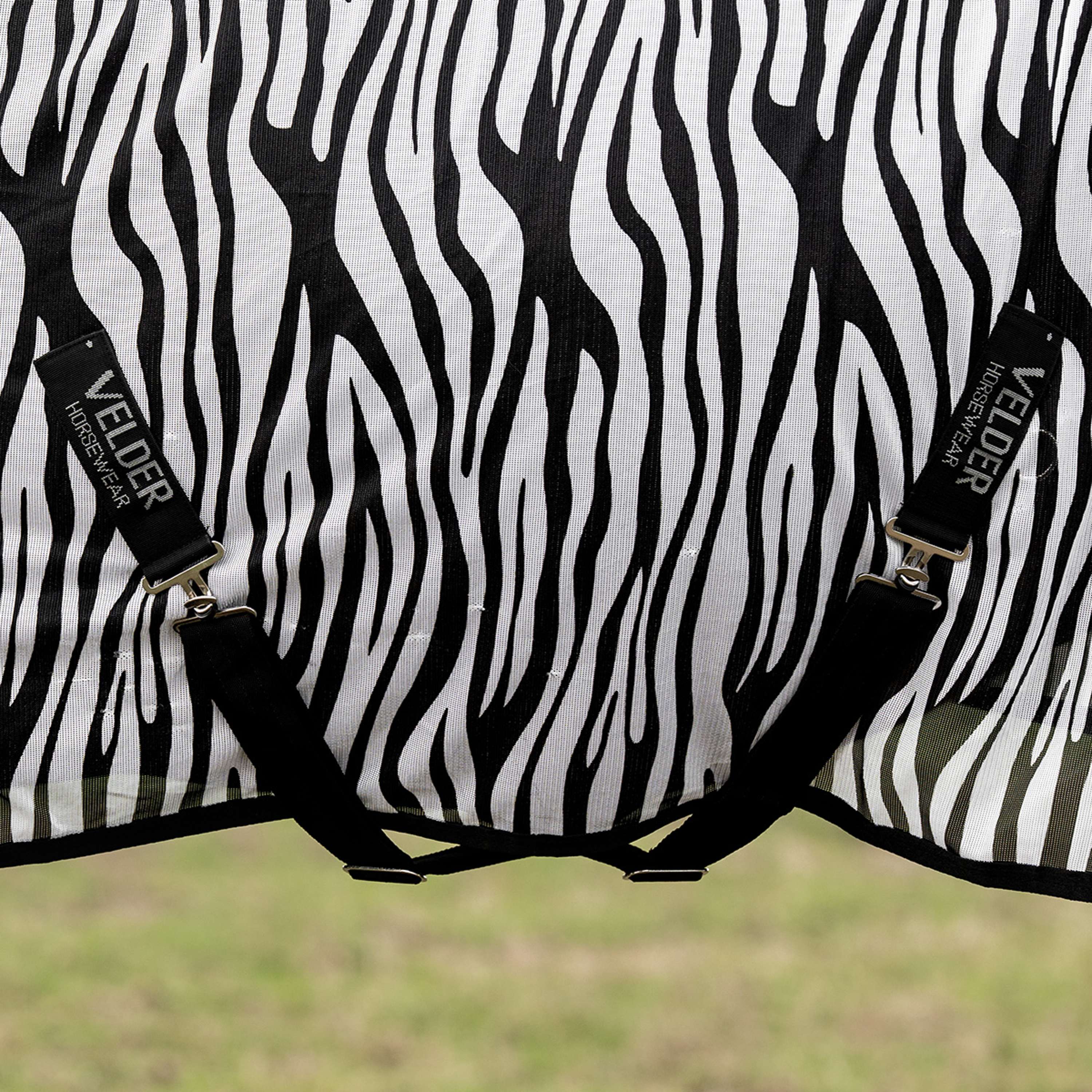 Velder Horsewear Essentials Fly Rug Zebra Black/White
