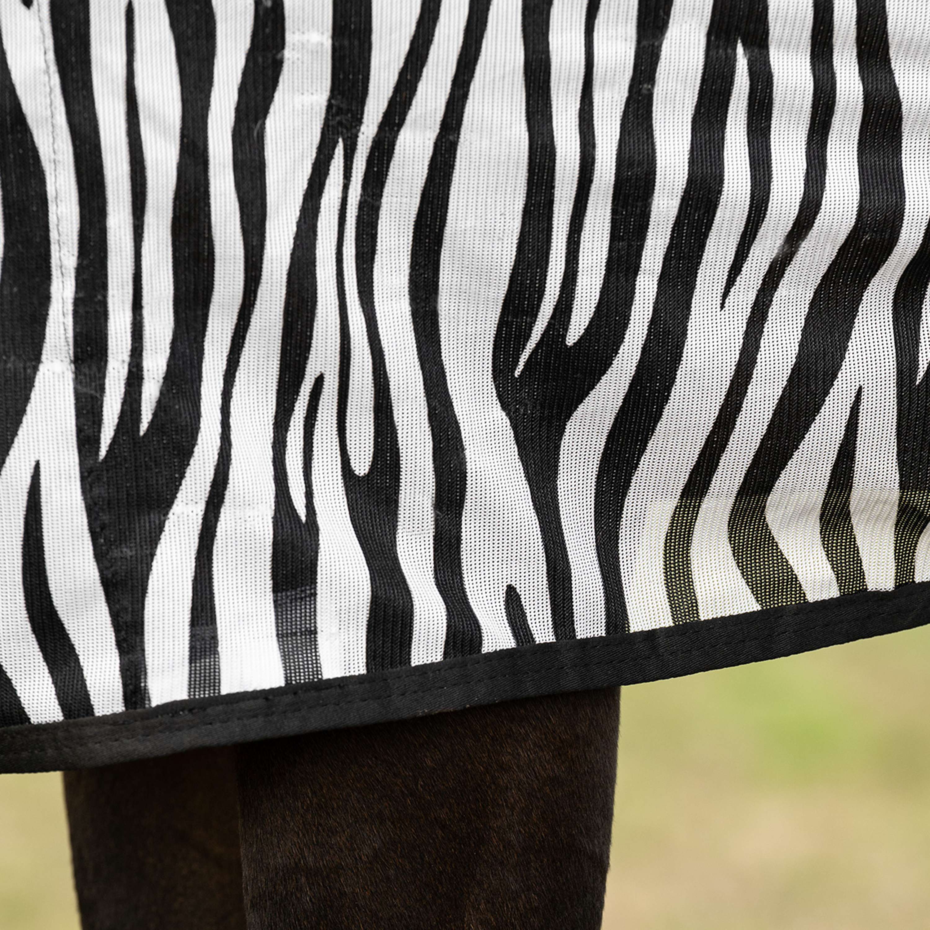 Velder Horsewear Essentials Fly Rug Zebra Black/White