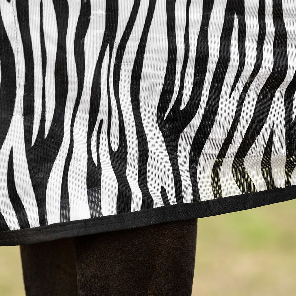 Velder Horsewear Essentials Fly Rug Zebra Black/White