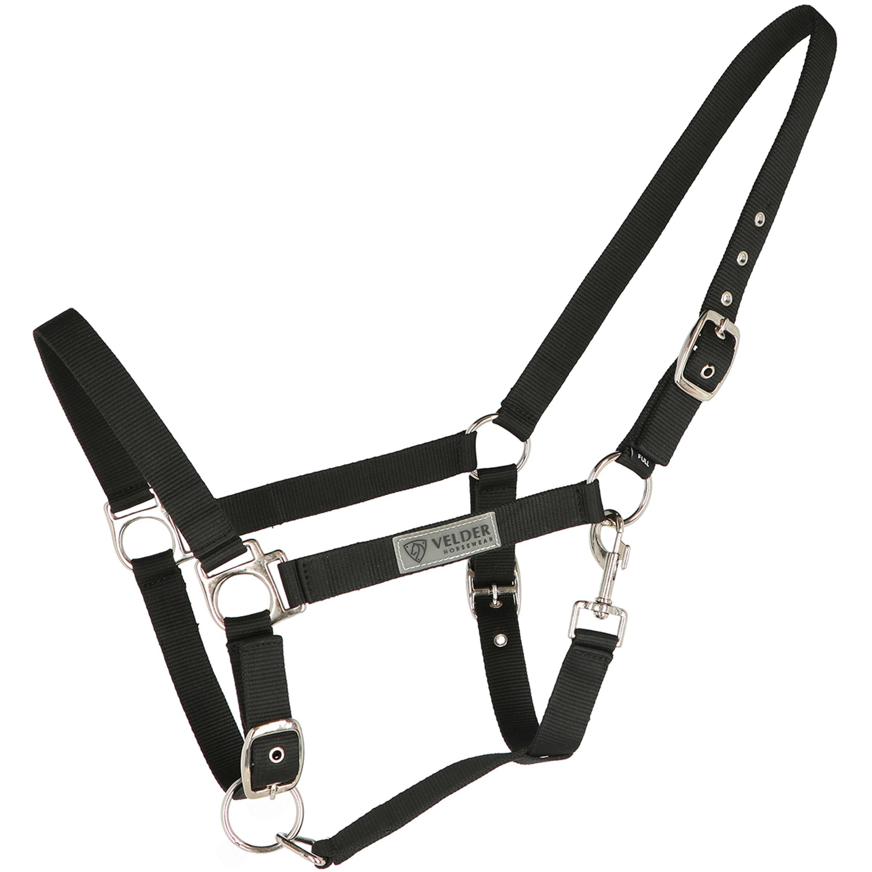 Velder Horsewear Essentials Halter Triple Adjustable Black