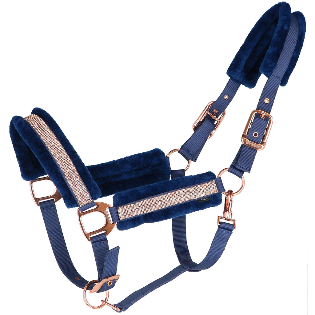 Velder Horsewear Essentials Halter Soft Sparkle Navy