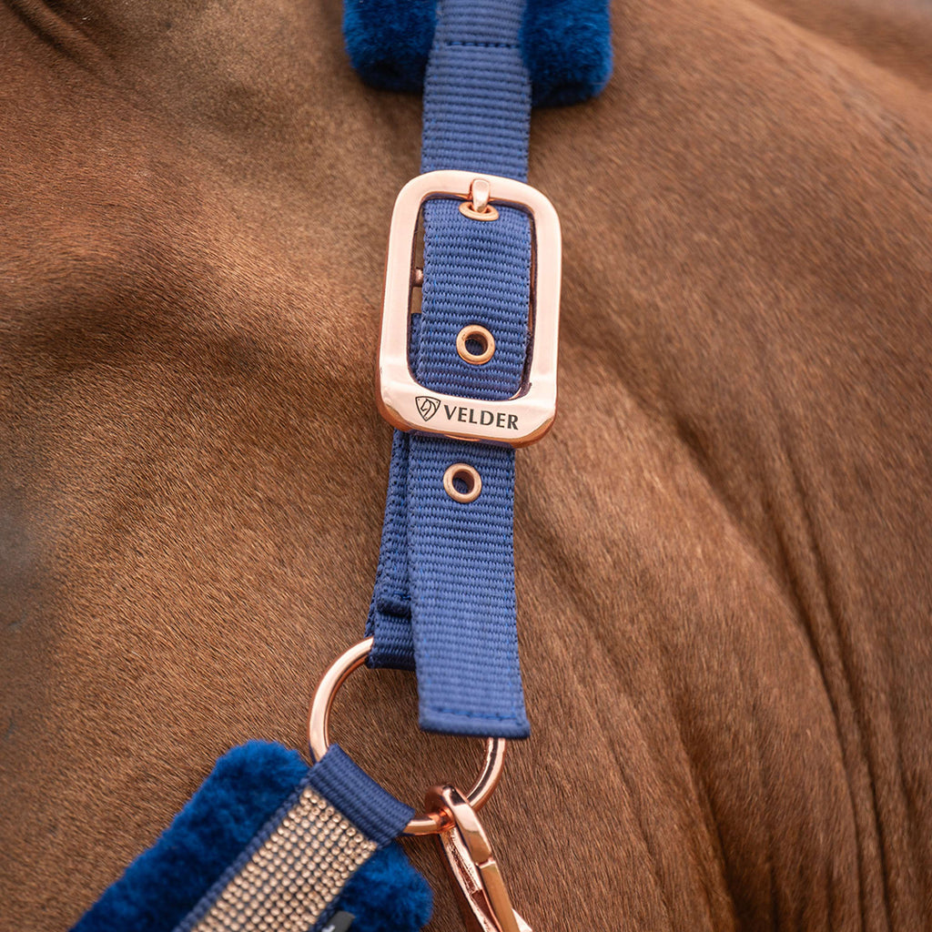 Velder Horsewear Essentials Halter Soft Sparkle Navy