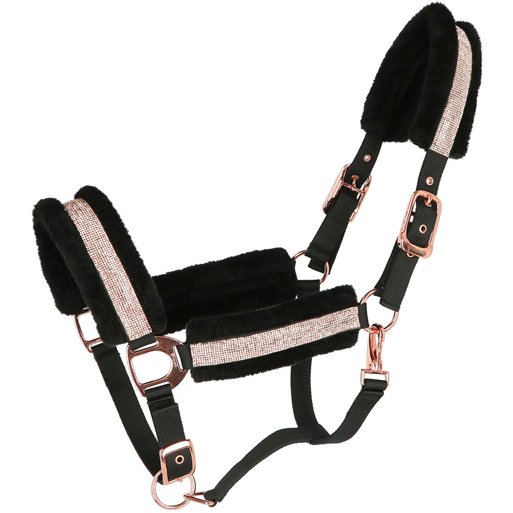 Velder Horsewear Essentials Halter Soft Sparkle Black