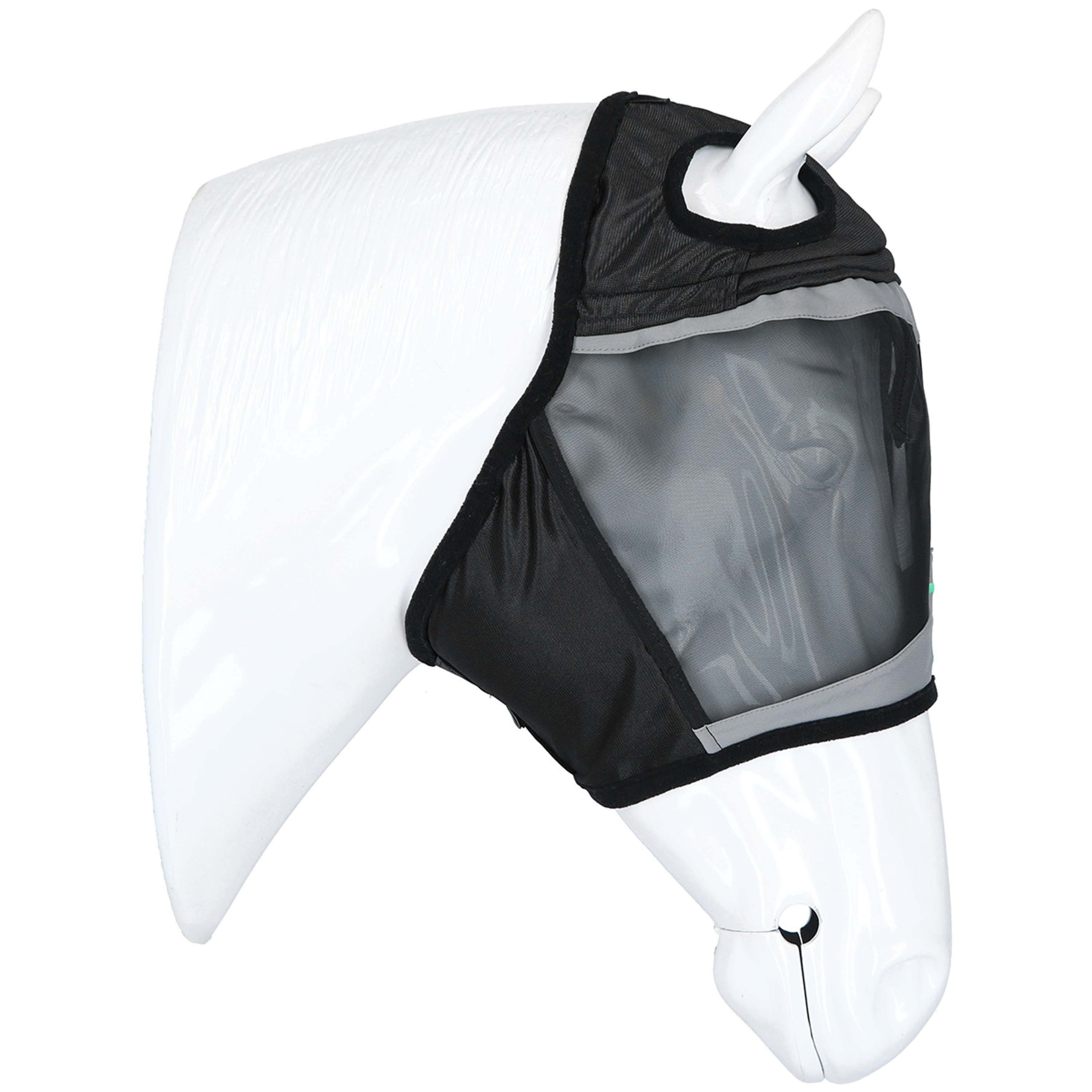 Agradi Horse Fly Mask Fine Mesh with Ear Hole Black