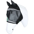 Agradi Horse Fly Mask Fine Mesh with Ears Black