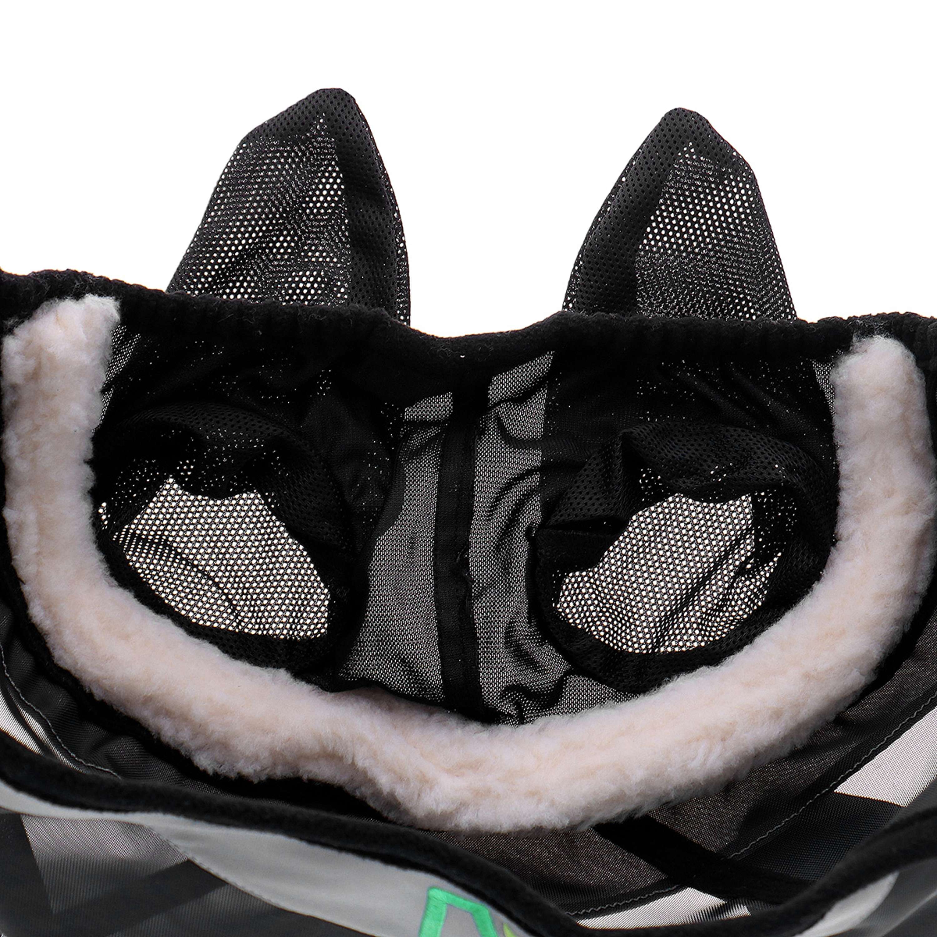Agradi Horse Fly Mask Fine Mesh with Ears Black
