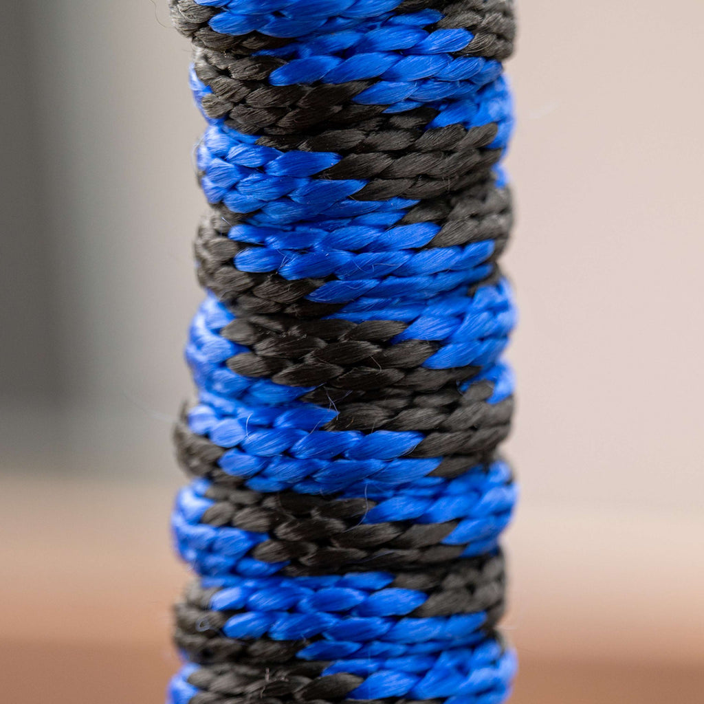 Velder Horsewear Lead Rope Colorful Stripe Blue/Black
