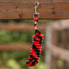 Velder Horsewear Lead Rope Colorful Stripe Red/Black