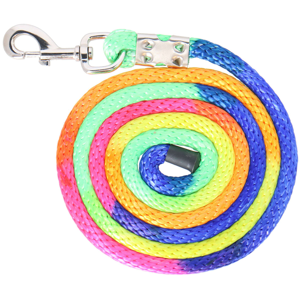 Velder Horsewear Lead Rope Colorful Stripe Rainbow Pastel