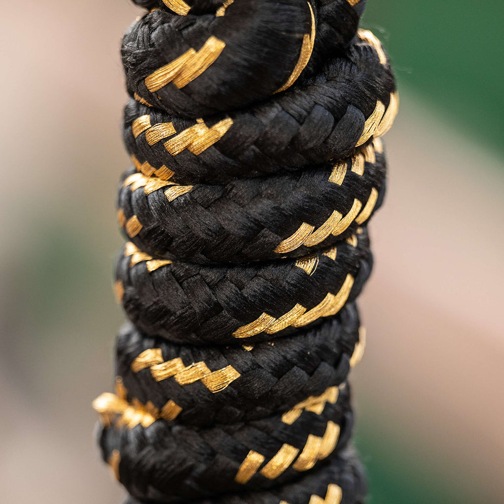 Velder Horsewear Lead Rope Gold Black