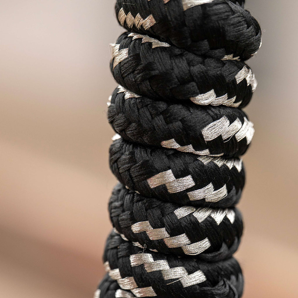 Velder Horsewear Lead Rope Silver Black