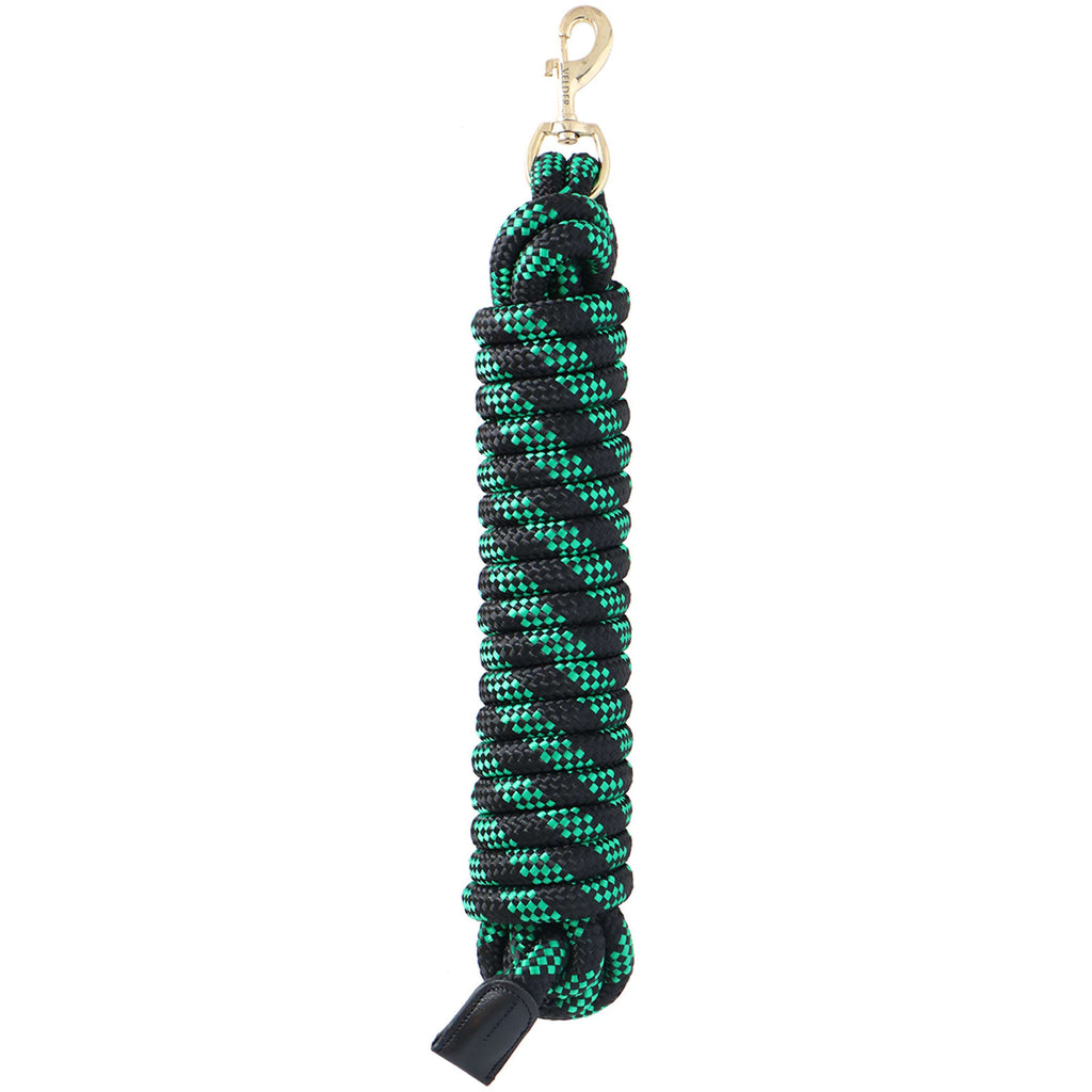 Velder Horsewear Lead Rope Black/Forest Green