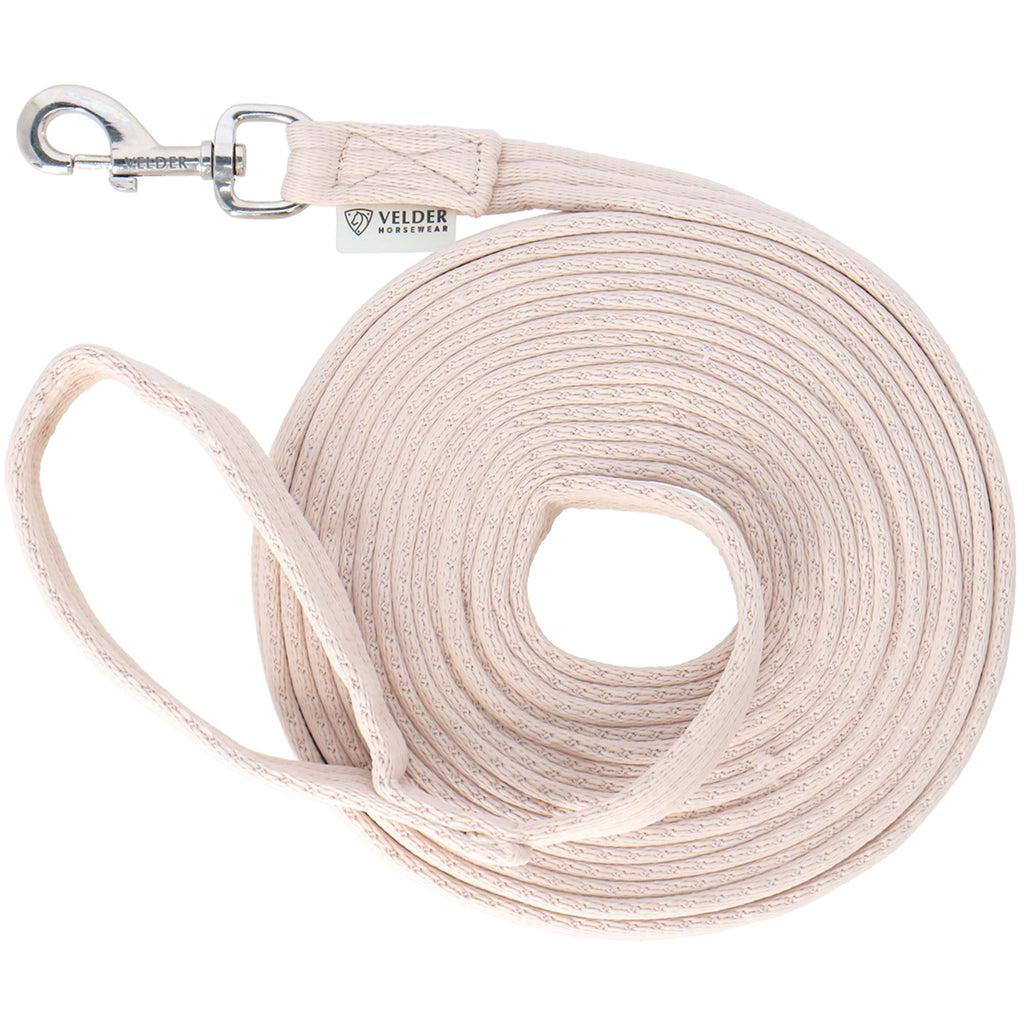 Velder Horsewear Lunging Side Rope Sand Dollar