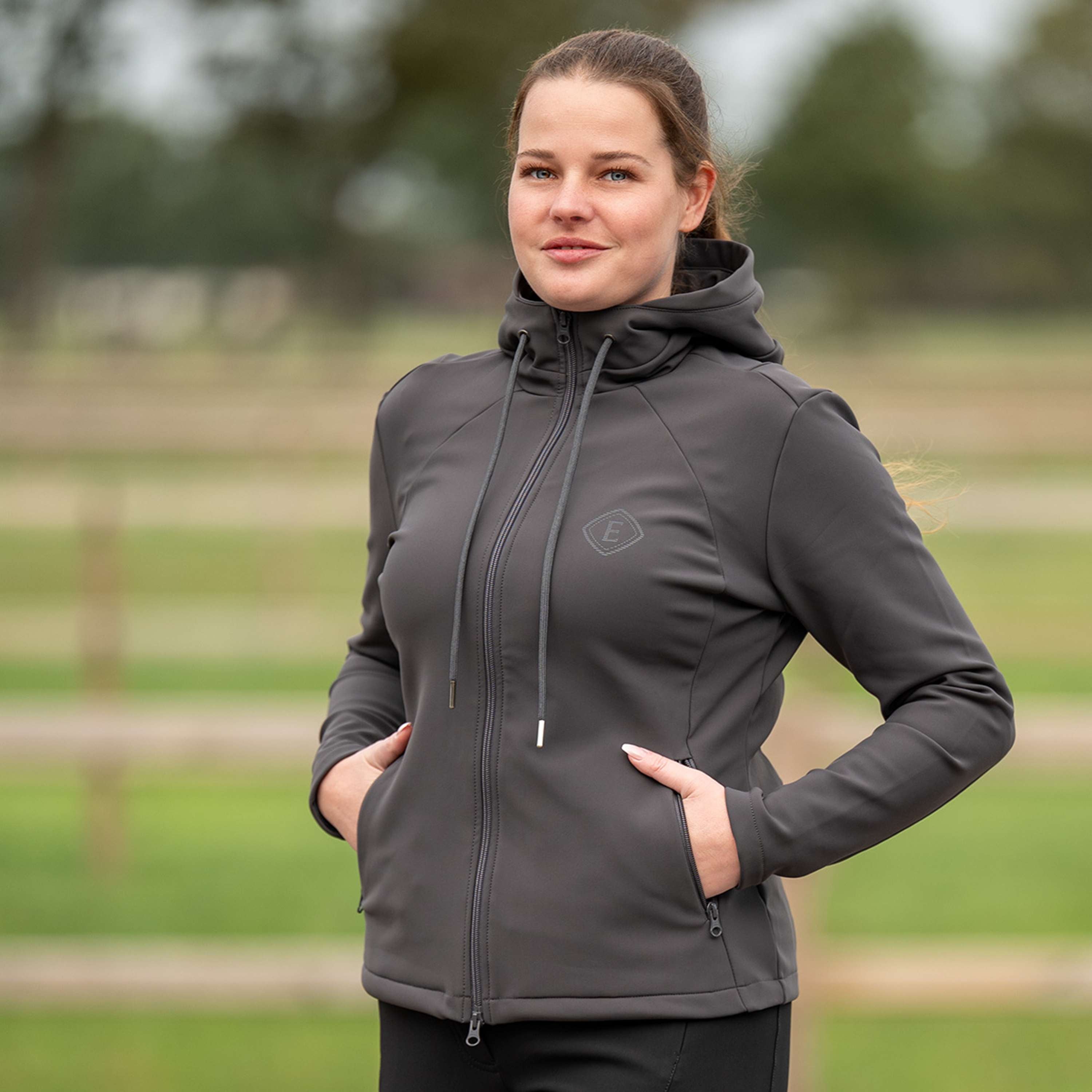 Elvera Equestrian Training Vest EEVirella Graphite