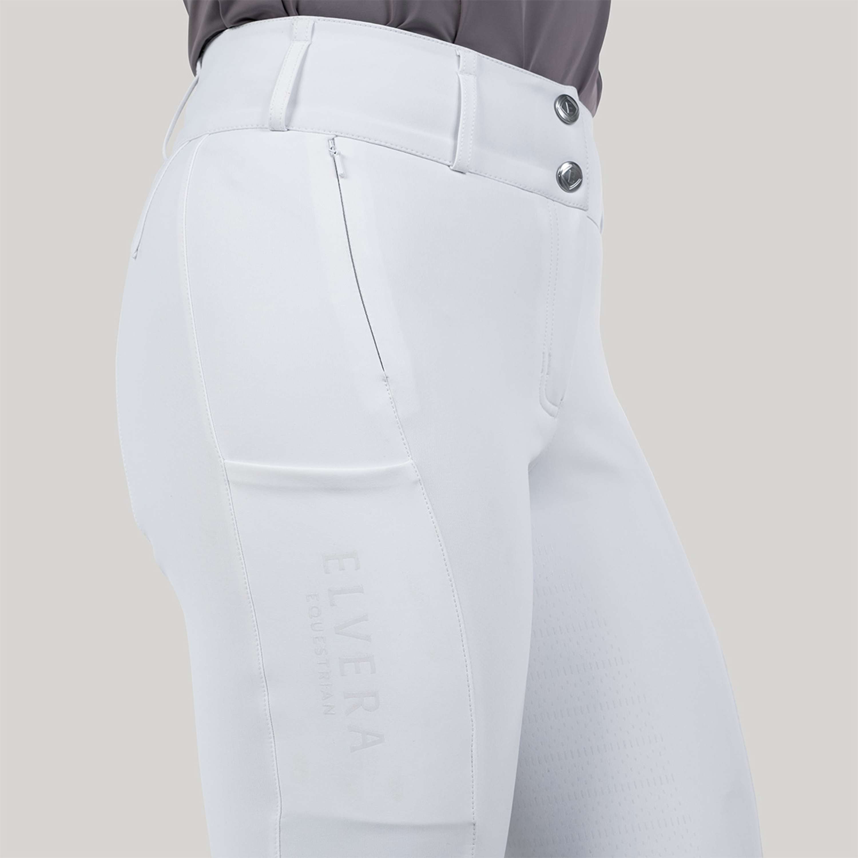 Elvera Equestrian Breeches Sensitive Pro White